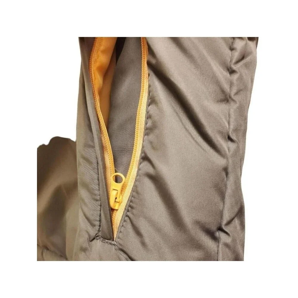 Hooded Puffer Jacket Quilted Lightweight Olive Green Coat